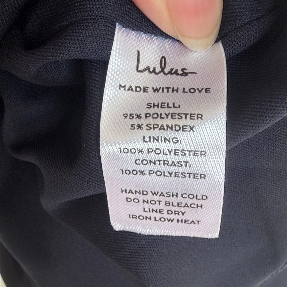 New Lulus Elegant Black One-Shoulder Dress - Picture 8 of 9